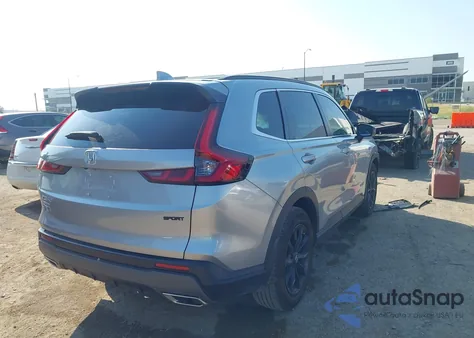 2024 Honda Cr-V Hybrid Sport-L из США, поврежденный, VIN 7FARS5H82RE028460